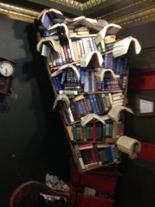 Truly lost in the cosmos The last Bookstore book sculpture